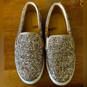 Gold Glitter Old Navy Flats